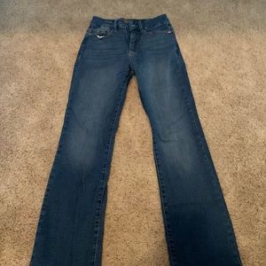 Boot cut jeans